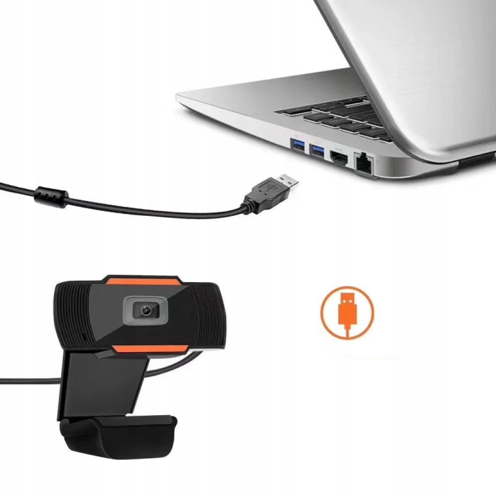 Kamera internetowa HD mikrofon WEB Camera kamerka SKYPE TEAMS WIDEO Kamera internetowa HD mikrofon WEB Camera kamerka SKYPE TEAMS WIDEO