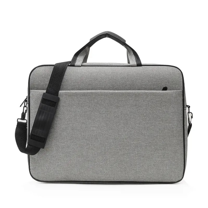 Elegancka Torba na Laptopa 17.3" - Szary, Nowa Elegancka Torba na Laptopa 17.3" - Szary, Nowa