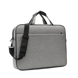 Elegancka Torba na Laptopa 17.3" - Szary, Nowa