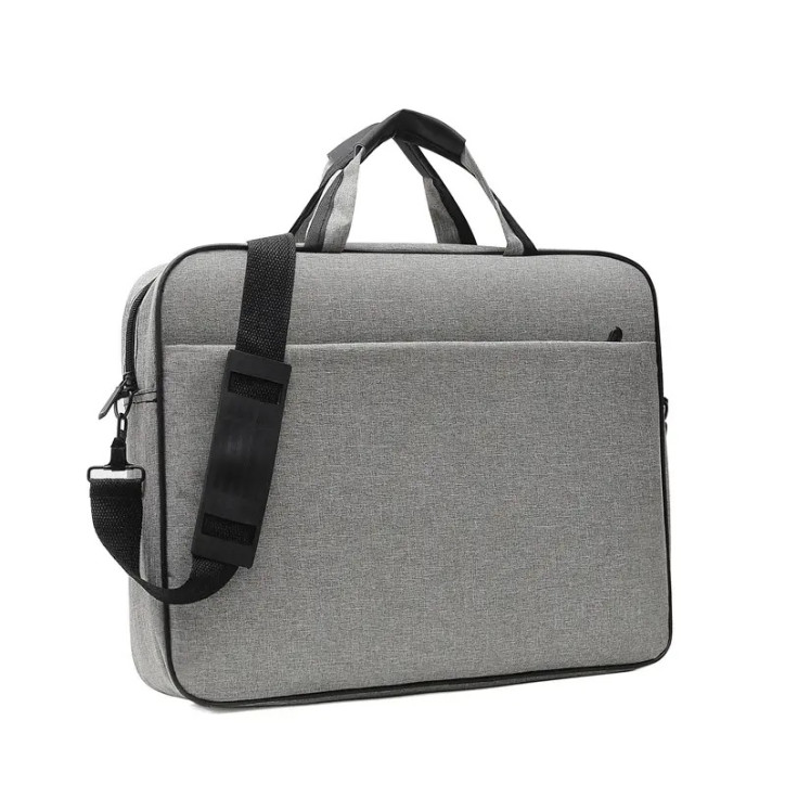 Elegancka Torba na Laptopa 17.3" - Szary, Nowa Elegancka Torba na Laptopa 17.3" - Szary, Nowa