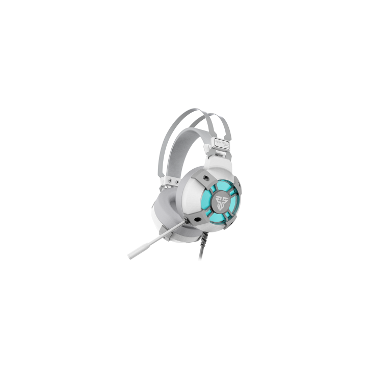 Słuchawki gamingowe dla graczy mikrofon LED RGB PC HG11 White
