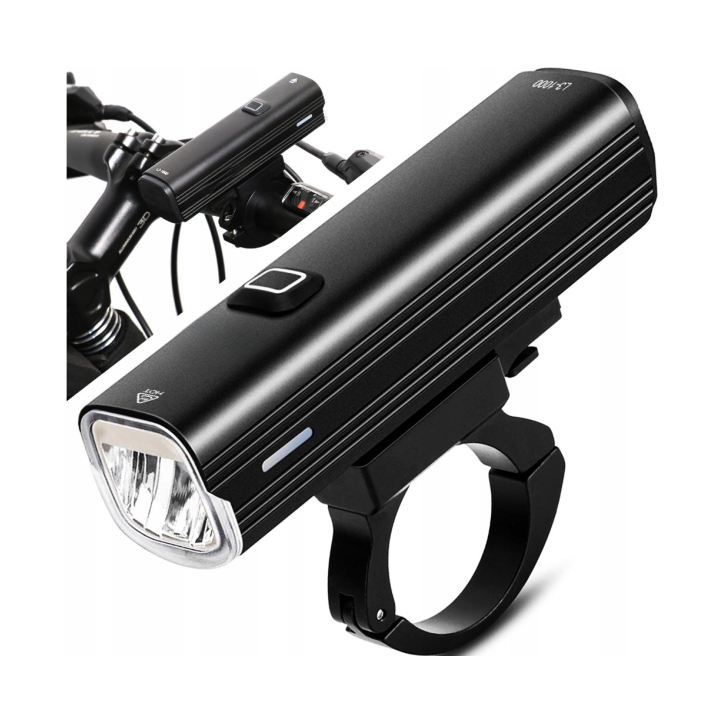 Lampka ROWEROWA Światło LED L3-1000 przód 1000lm latarka 4800mAh ROWER Lampka ROWEROWA Światło LED L3-1000 przód 1000lm latarka 4800mAh ROWER