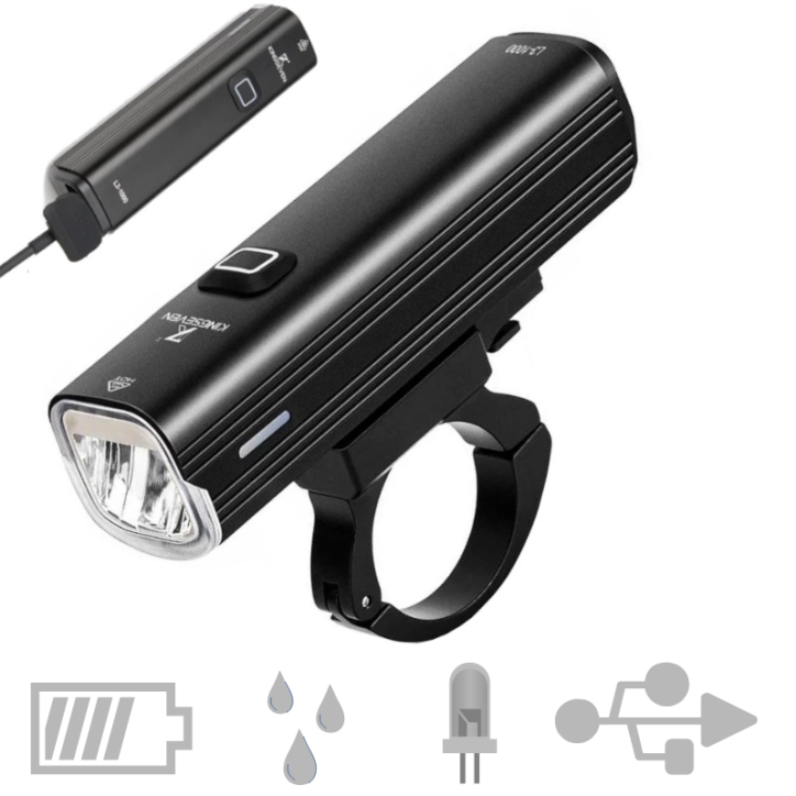 Lampka Rowerowa Światło PRZÓD TYŁ LED na rower kierownicę MOCNA USB jasna Lampka Rowerowa Światło PRZÓD TYŁ LED na rower kierownicę MOCNA USB jasna
