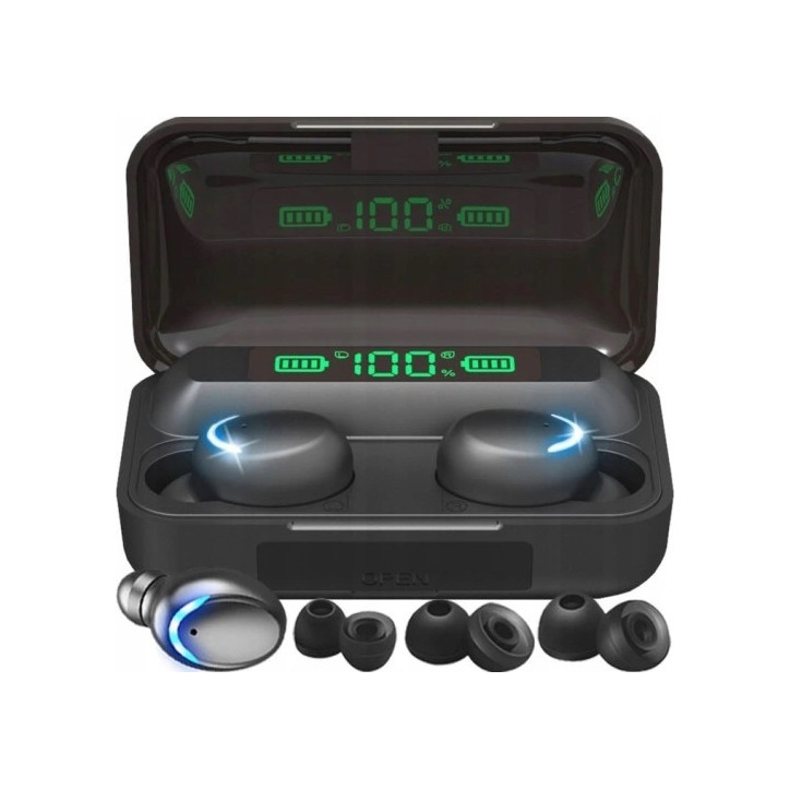 F9-5C TWS / SŁUCHAWKI BEZPRZEWODOWE BLUETOOTH 5.1 + POWERBANK F9-5C TWS / SŁUCHAWKI BEZPRZEWODOWE BLUETOOTH 5.1 + POWERBANK