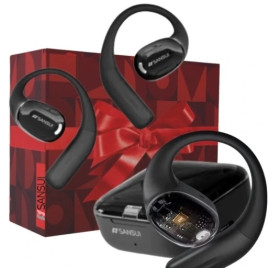 Słuchawki bezprzewodowe ZAUSZNE SANSUI W93  ENC dwa mikrofony BLUETOOTH 5.4