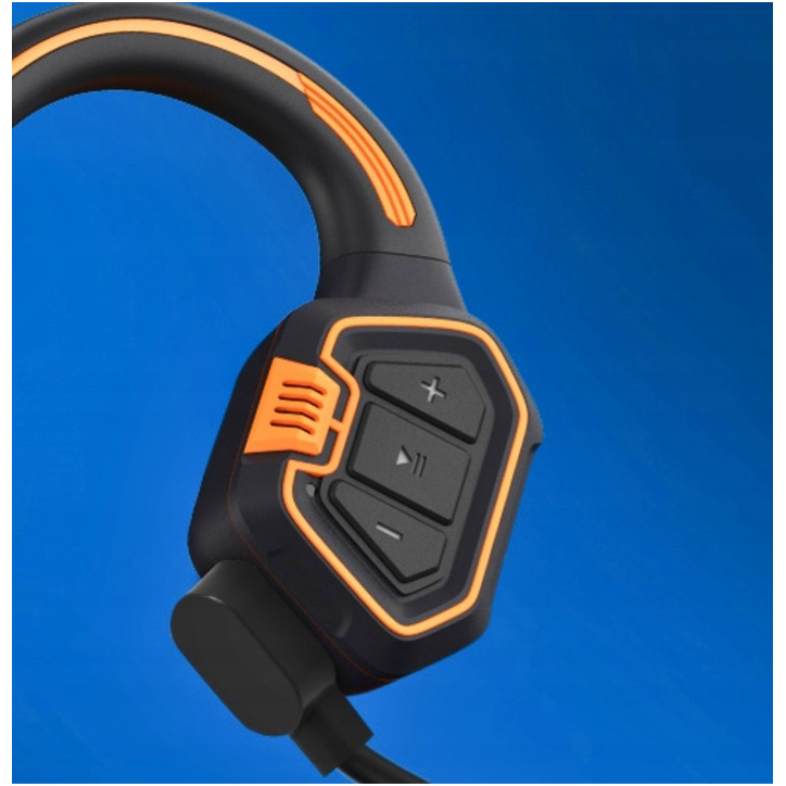 Słuchawki bezprzewodowe kostne wodoodporne pamięć 16GB OPEN EAR do pływania Słuchawki bezprzewodowe kostne wodoodporne pamięć 16GB OPEN EAR do pływania