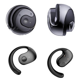 SŁUCHAWKI BEZPRZEWODOWE ZAUSZNE BLUETOOTH 5.3 JM13 SPORTOWE douszne