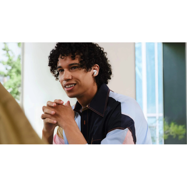 SŁUCHAWKI BEZPRZEWODOWE DOUSZNE ANC + ENC XY 70 Dwa Mikrofony Białe SŁUCHAWKI BEZPRZEWODOWE DOUSZNE ANC + ENC XY 70 Dwa Mikrofony Białe