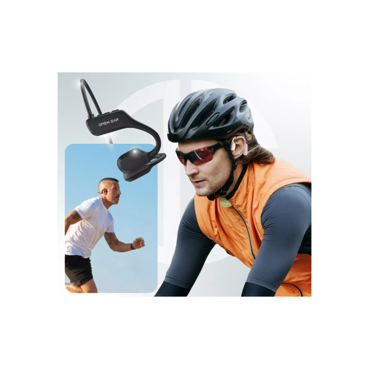 SŁUCHAWKI BEZPRZEWODOWE PRZEWODNICTWO KOSTNE SŁUCHAWKI SPORT GAMINGOWE X1 SŁUCHAWKI BEZPRZEWODOWE PRZEWODNICTWO KOSTNE SŁUCHAWKI SPORT GAMINGOWE X1